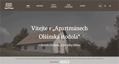 Desktop Screenshot of olsinskastodola.cz
