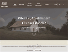 Tablet Screenshot of olsinskastodola.cz